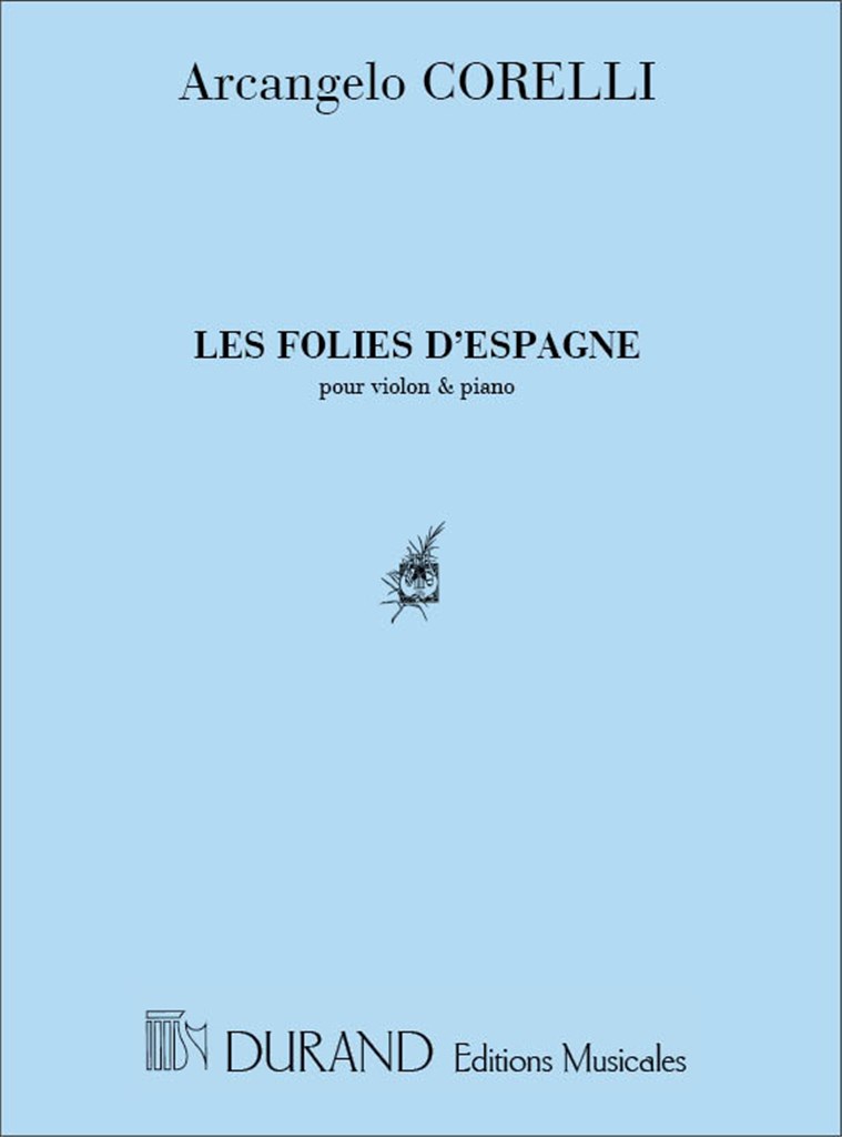 Folies D'Espagne Vl-Piano
